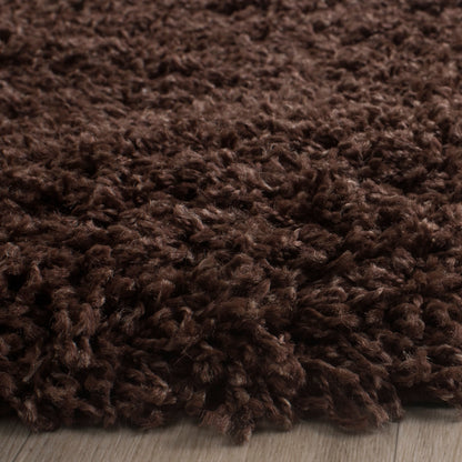 SAFAVIEH Laguna Shag Viroana Solid 2-inch Thick Rug