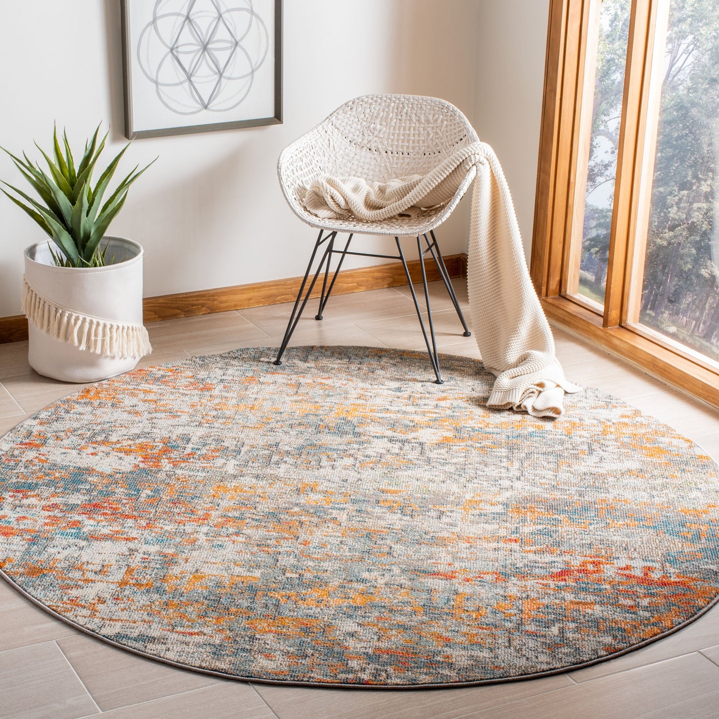 SAFAVIEH Madison Coleen Modern Abstract Rug