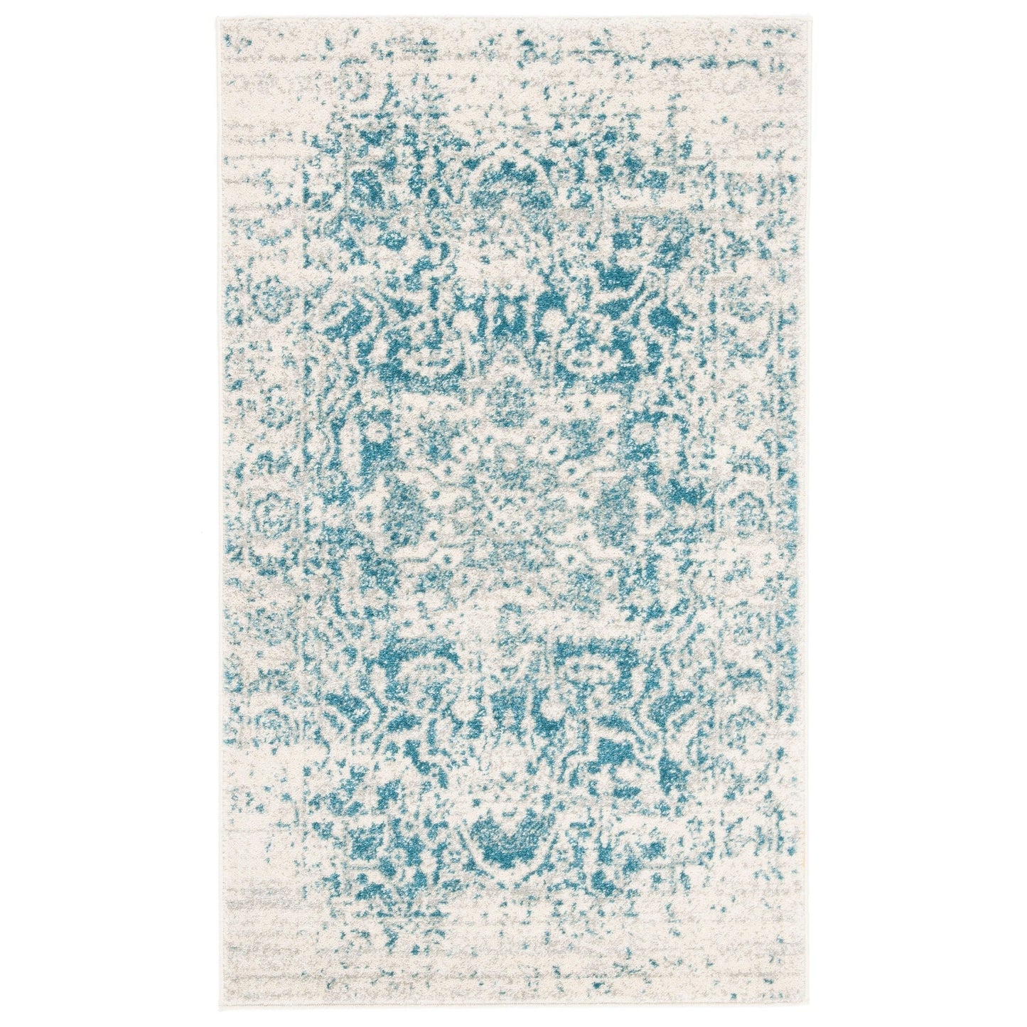 SAFAVIEH Madison Delois Medallion Rustic Farmhouse Distressed Rug