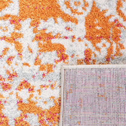 SAFAVIEH Madison Delois Medallion Rustic Farmhouse Distressed Rug