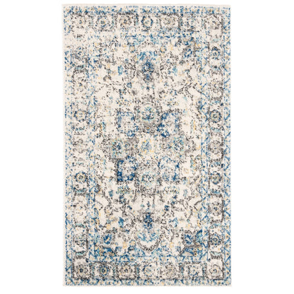 SAFAVIEH Madison Delois Medallion Rustic Farmhouse Distressed Rug