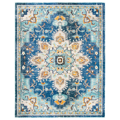 SAFAVIEH Madison Katelijne Boho Medallion Distressed Area Rug