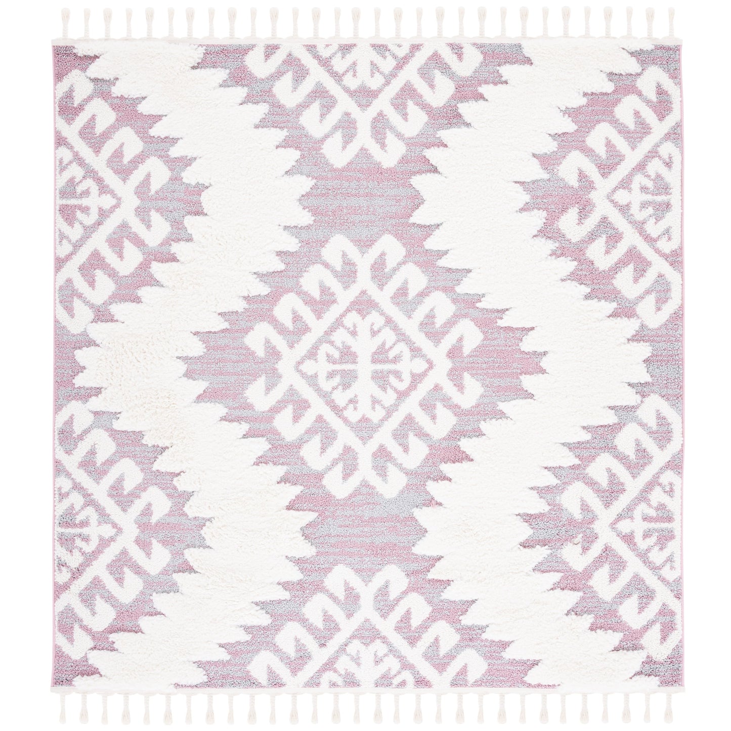 SAFAVIEH Moroccan Tassel Shag Berneice Boho Tribal 2-inch Thick