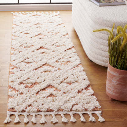 SAFAVIEH Moroccan Tassel Shag Delores 2-inch Thick Rug