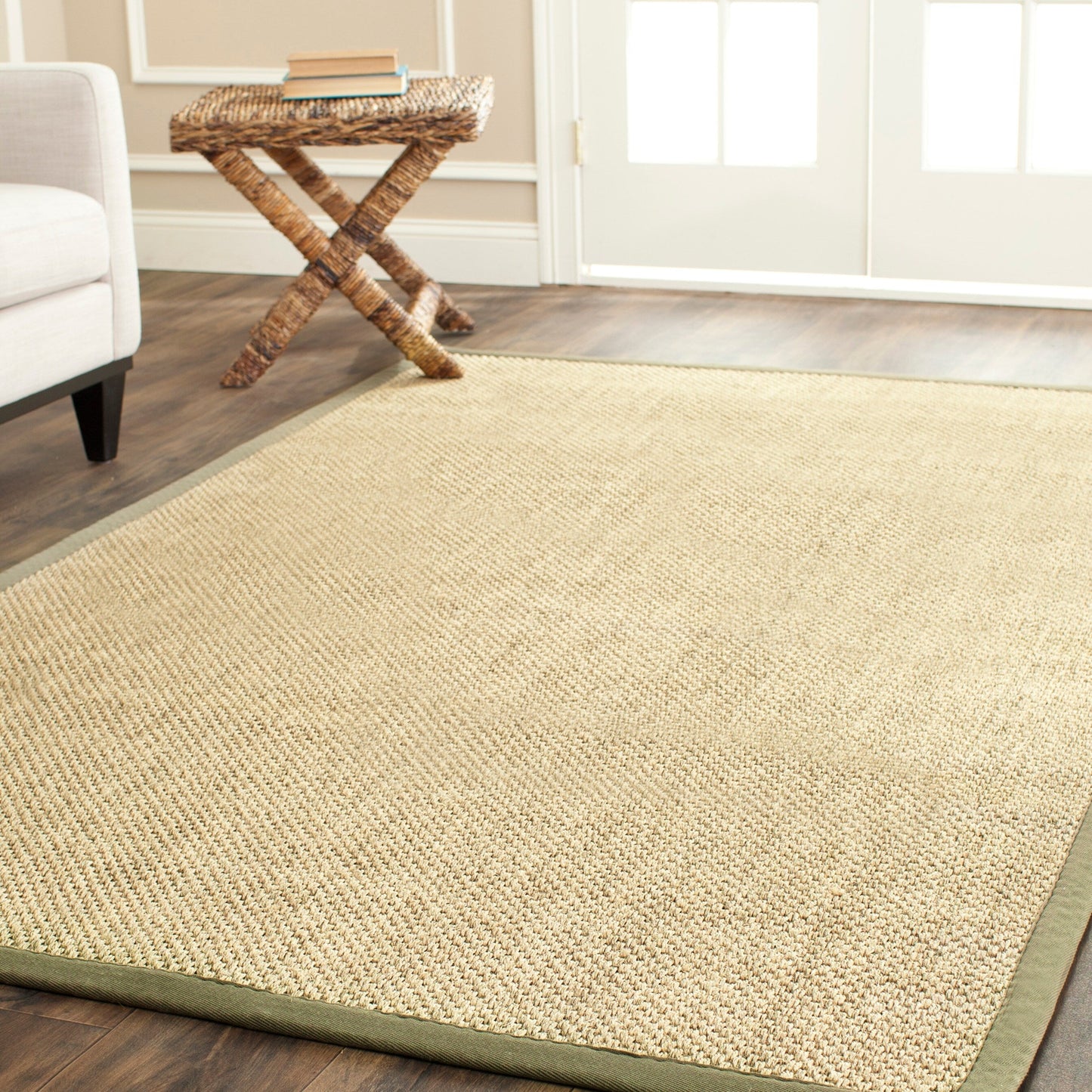 SAFAVIEH Natural Fiber Elmyra Sisal Border Rug