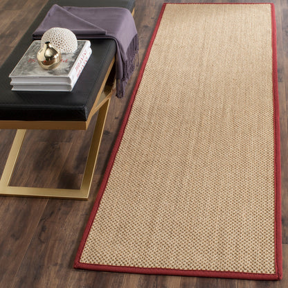 SAFAVIEH Natural Fiber Venus Casual Border Sisal Rug