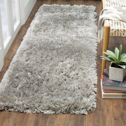 SAFAVIEH Polar Shag Alabama Glam Solid 3-inch Extra Thick