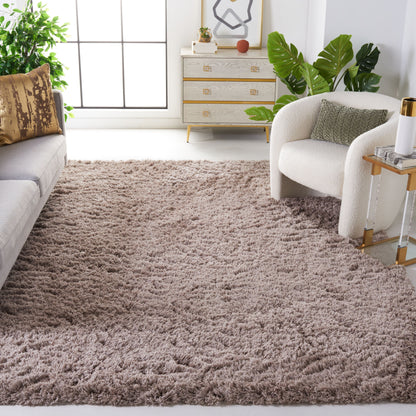 SAFAVIEH Polar Shag Alabama Glam Solid 3-inch Extra Thick
