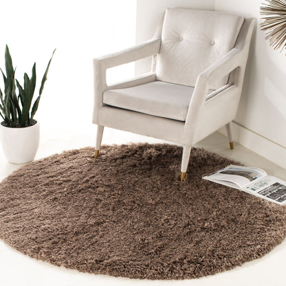 SAFAVIEH Polar Shag Alabama Glam Solid 3-inch Extra Thick
