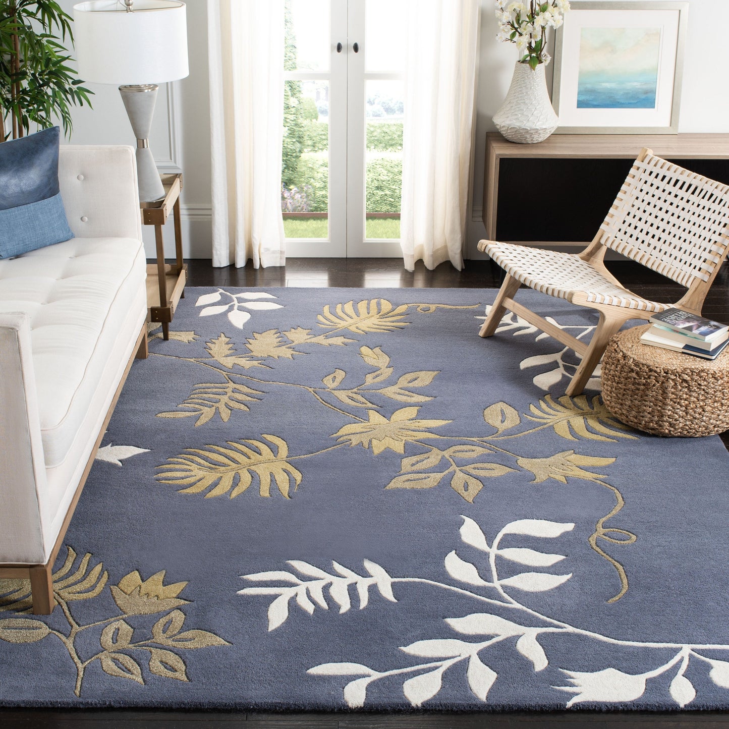 SAFAVIEH, Handmade Soho Kelsi Twigs N.Z. Wool Rug