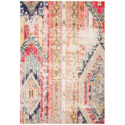 SAFAVIEH, Madison Sonya Abstract Boho Distressed Rug