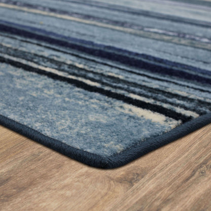 The Curated Nomad Sultan Multicolor Striped Boho Area Rug