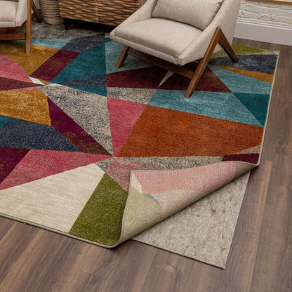 Mohawk Home Universal Non Slip Thick Felt Under Rug Pad - Grey