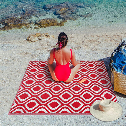 Venice Lightweight Reversible Recycled Plastic Outdoor Floor Mat/Rug