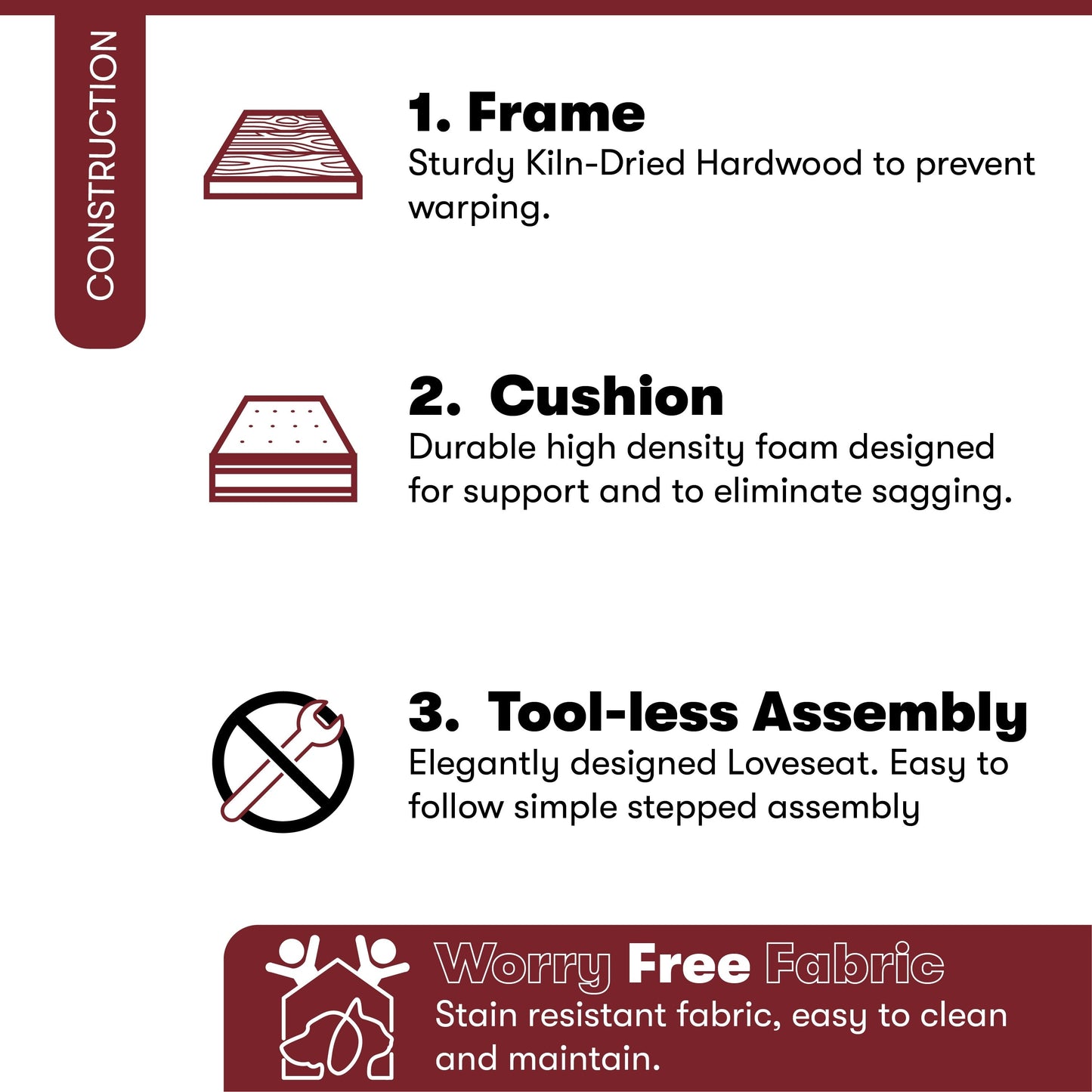 iLounge Harvard Microfiber Sofa